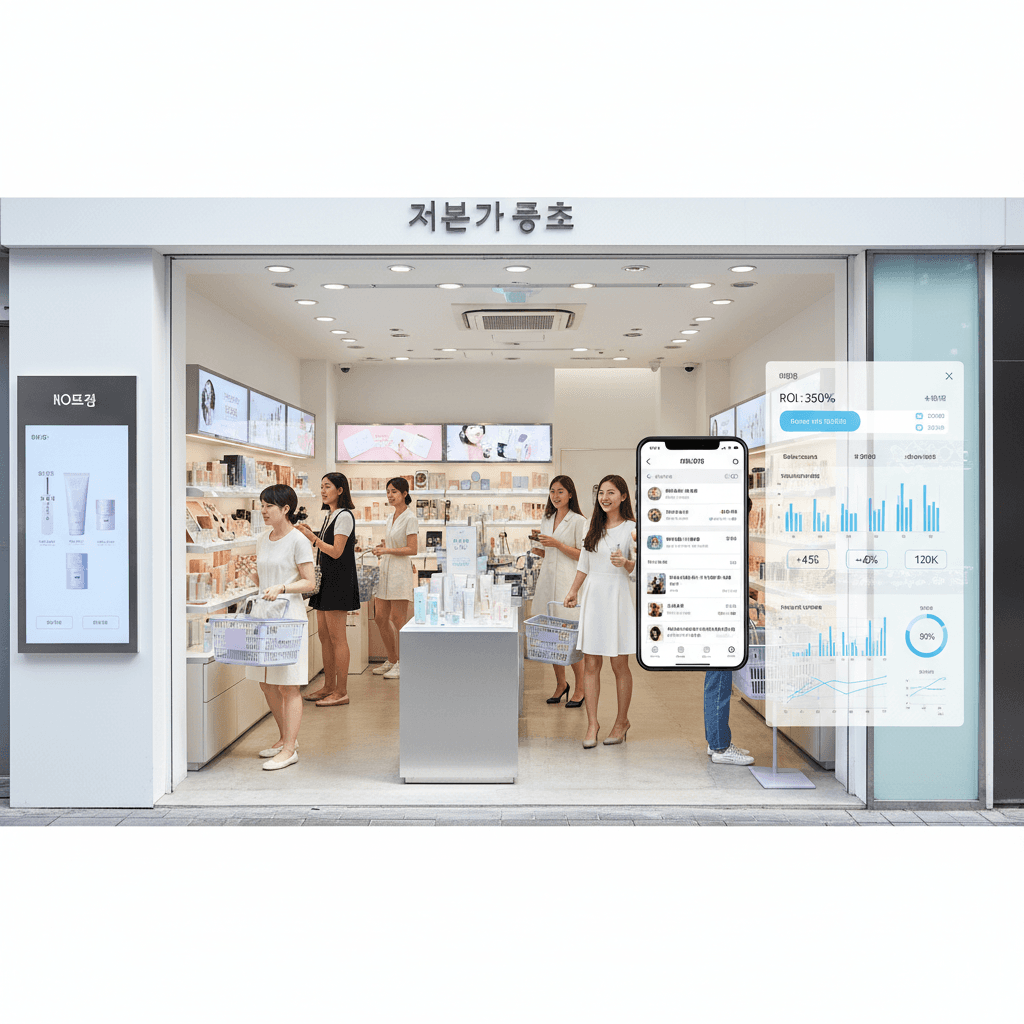명동 화장품샵 샤오홍슈 ROI 계산법: KOC 협업 투자 효과 정확히 측정하기